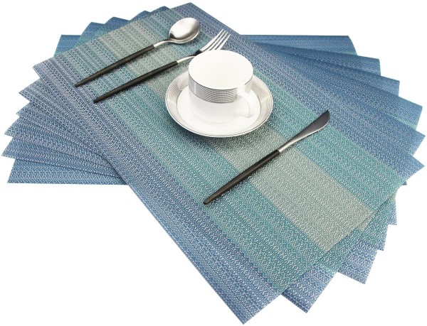 SQU PVC PLACEMAT 12X18 BRIGHT