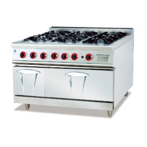 COMMERCIAL GAS RANGE 6B ENTREE