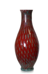 SCOTTISH Art Glass Fiasco Vase