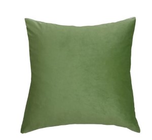 DANN FOLEY Olive Velvet Pillow