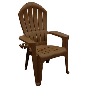 Adams Big Easy 8390-96-3700 Adirondack Chair, 350 lb Weight Capacity,
