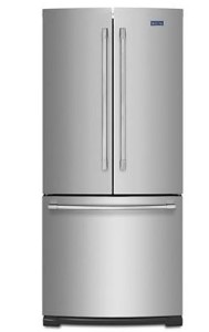 Maytag 19.6 cu ft French-Door Refrigerator | Stainless Steel
