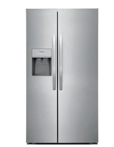 Frigidaire 25.6 Cu. Ft. Standard Depth Side by Side Refrigerator | Stainless