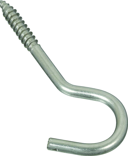 National Hardware 2153BC Series N220-814 Screw Hook, 1-1/2 in L Thread,