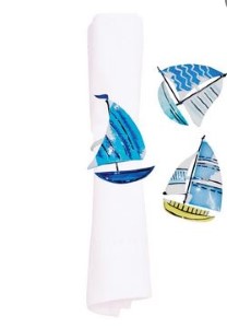 Yacht Club Napkin Ring A/3