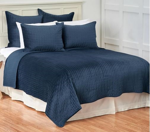 Lapis Velvet F/Q Quilt Set