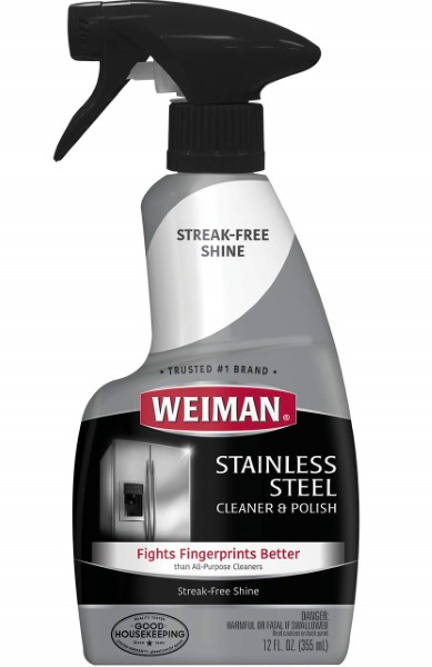 CLEANER S/STEEL SPRAY 12OZ