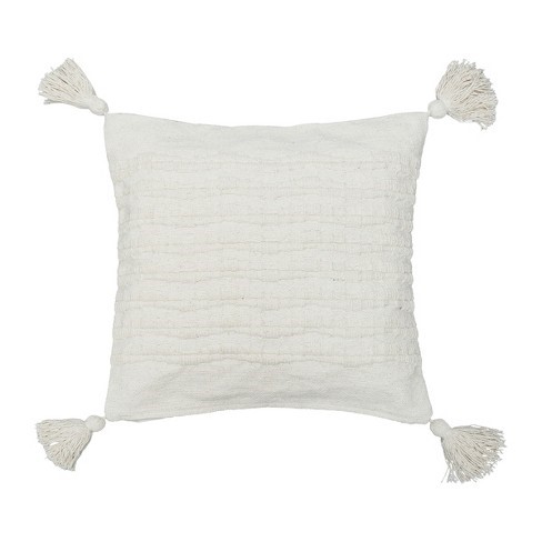 Hodges White Pillow