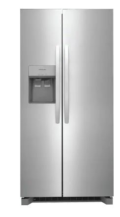 Frigidaire 22.3 Cu. Ft. Standard Depth Side by Side Refrigerator | Stainless