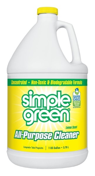 Simple Green 3010100614010 Concentrated All-Purpose Cleaner, Yellow, 1 gal