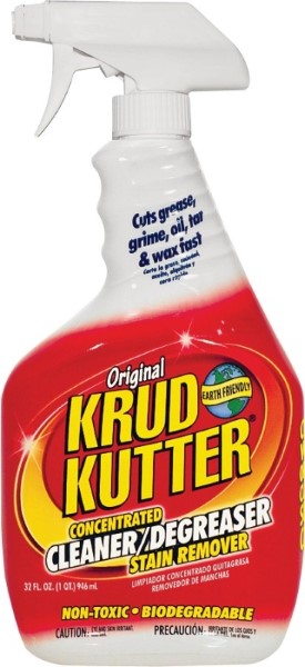 KRUD KUTTER KK326 Cleaner/Degreaser and Stain Remover, 32 oz Spray Dispenser