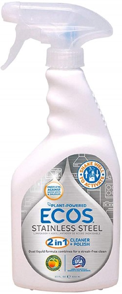 ECOS Stainless Steel Cleaner & Polish - 22 0Z