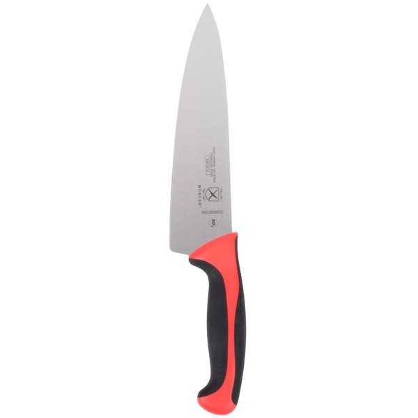 MILLENNIA CHEF KNIFE RED 8""