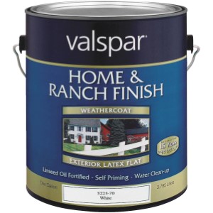 PAINT BARN FENCE LATEX WHT GA