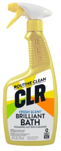 CLR BK-2000 Bath and Kitchen Cleaner, Clear, 26 oz Spray Bottle
