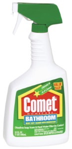 Comet 16529608601 Kitchen & Bathroom Cleaner, 32 Oz