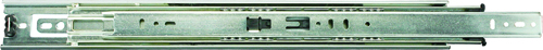 Knape & Vogt 8400P 14 Drawer Slide, 100 lb Weight Capacity, Anochrome