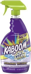 KABOOM  Tub and Tile Cleaner, 32 oz Bottle