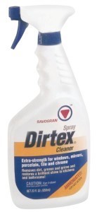 Dirtex Heavy-Duty Cleaner, Clear, 22 oz Bottle