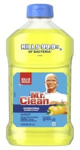Mr Clean 31502 Anti-Bacterial All Purpose Cleaner, 45 oz Bottle, Liquid