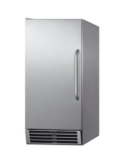 OUTDOOR COMMER SS ICEMAKER 15"