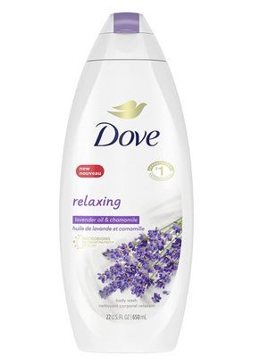 DOVE BODY WASH LAVANDER 22OZ