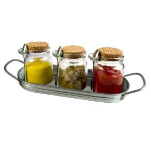 MASONWARE 10PC SPICE/CONDIMENT S