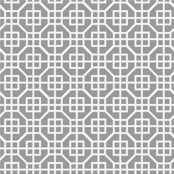 Contact 18 In. x 5 Ft. Gray Citadel Printed Grip Non-Adhesive Shelf Liner