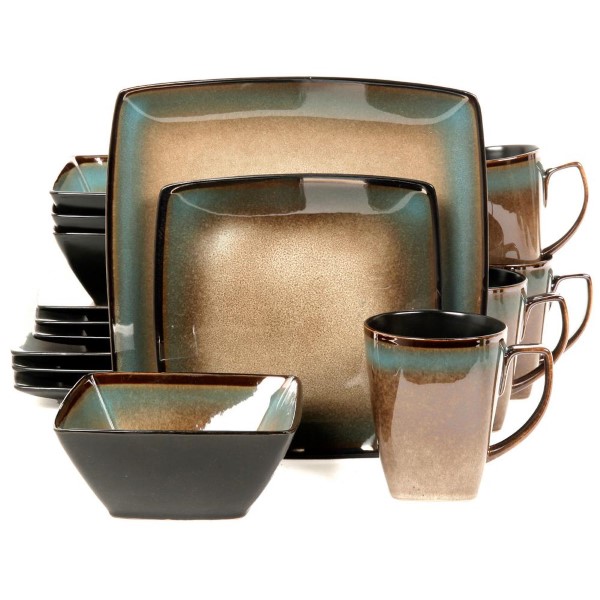 REQUESTA 16PC SQ DINNER SET TAUP