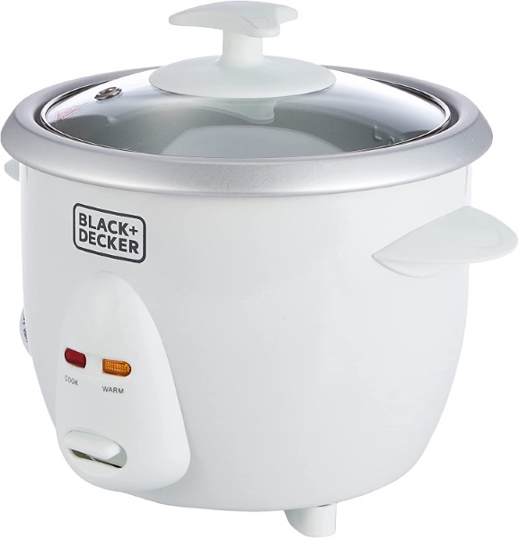 B&D 12CUP Rice Cooker Wht