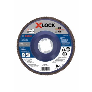 Bosch FDX2750040 Flap Discs 5"  40 Grit X-Lock