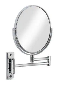 Better Living Cosmo 8 in. x 8 in. Wall Makeup Mirror in Chrome