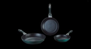 FORGED 3PC FRY PAN AMEXICOOK