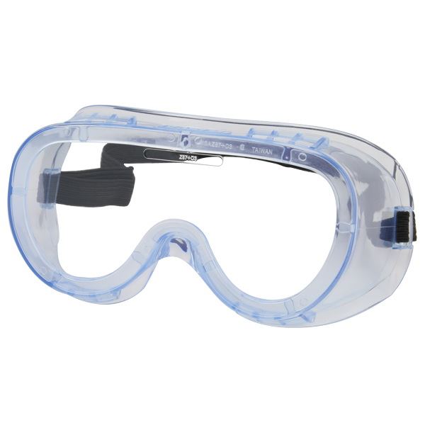 MSA 10031205 Safety Works Chemical Goggles, Clear Frame