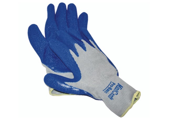 DiamondBack GVSHOWA/XL Latex Rubber Palm Work Gloves Extra-Large