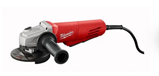 Milwaukee 6140-30 4-1/2" 7.5 Amp Small Angle Grinder with Paddle Switch/Lock