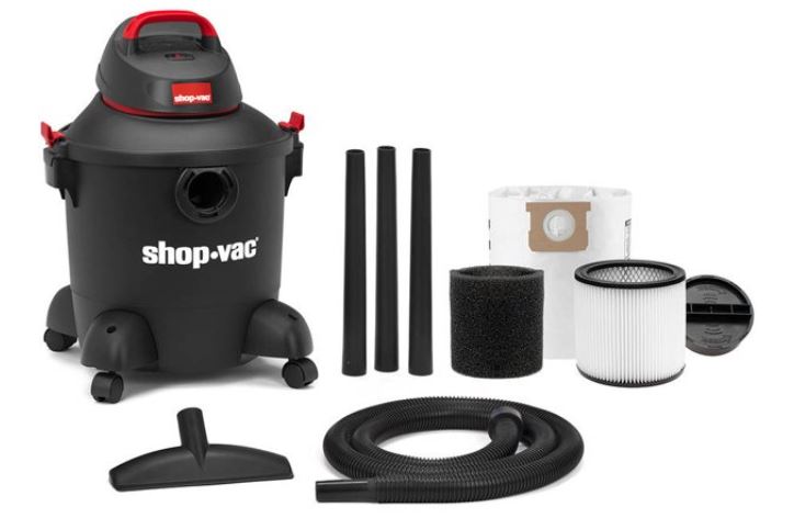 VACUUM WET/DRY 4.5HP 8GAL BLK