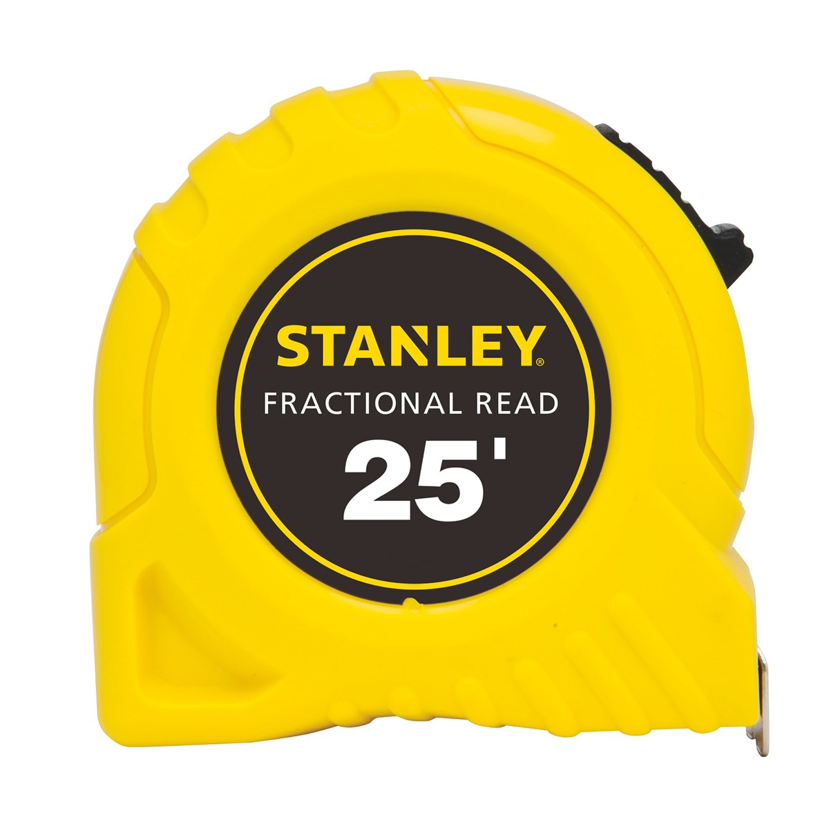 STANLEY 30-454 Measuring Tape, 25 ft L x 1 in W Blade, Steel Blade, Yellow