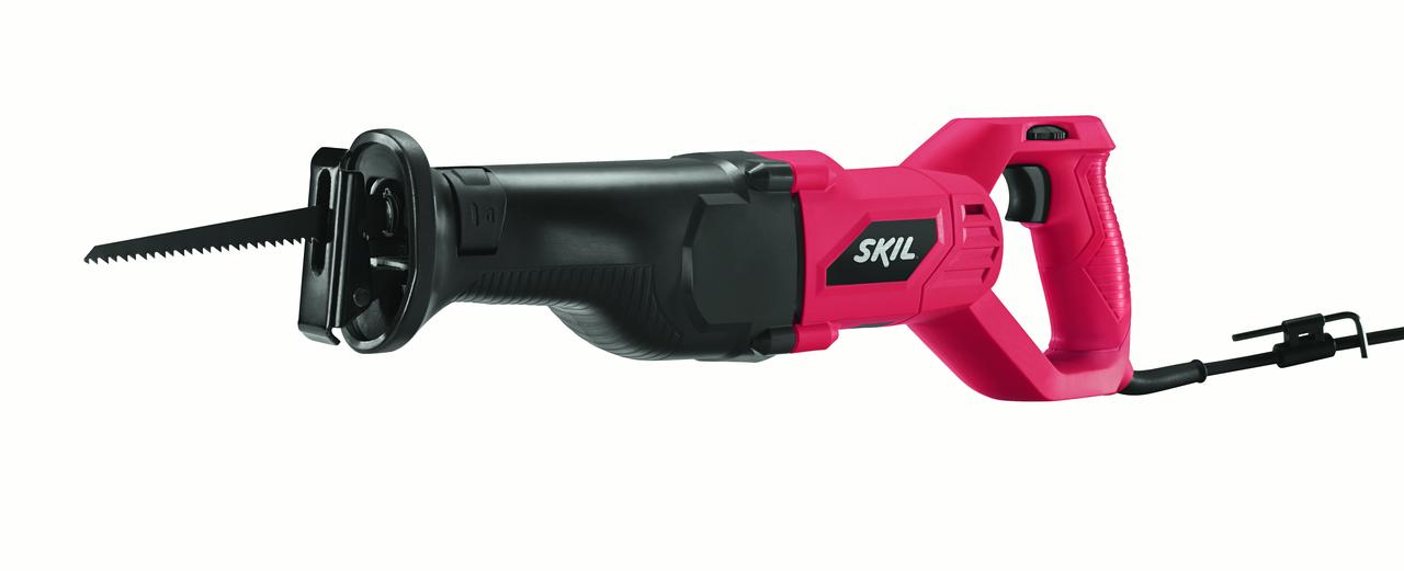 SKIL 9206-02 Reciprocating Saw, 120 V, 180 mm Cutting, 1-1/8 in L Stroke