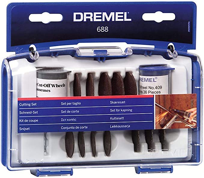 Dremel 69 Piece Cut Off Wheel Set With Mounted Finishing Bits