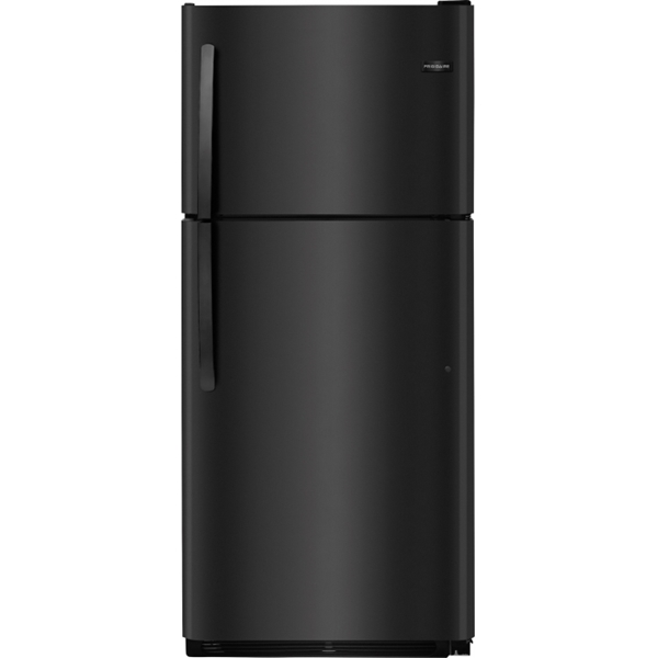 Frigidaire 20.5 Cu. Ft. Top Freezer Refrigerator | Black