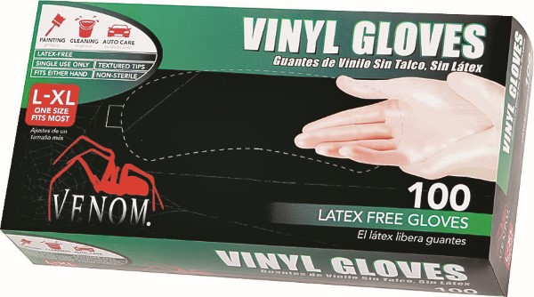 VENOM VINYL GLOVE 100PK