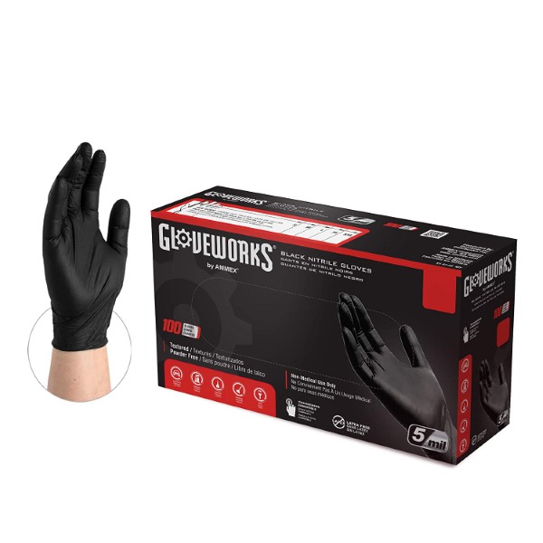 GLOVE NITRILE PWDR FR 5MIL MED