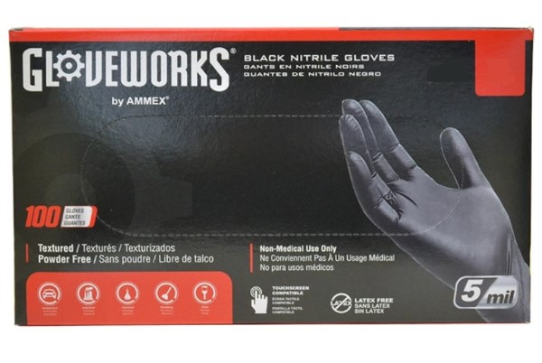 GLOVE NITRILE PWDR FR 5MIL XL