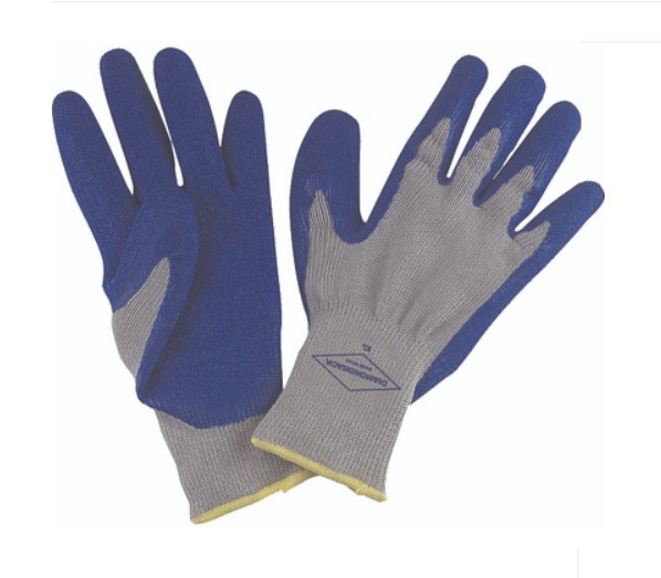 DiamondBack GV-SHOWA/M Latex Rubber Palm Work Gloves Medium