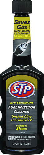 STP 78575 Fuel Injector Cleaner Light Amber, 5.25 oz Bottle