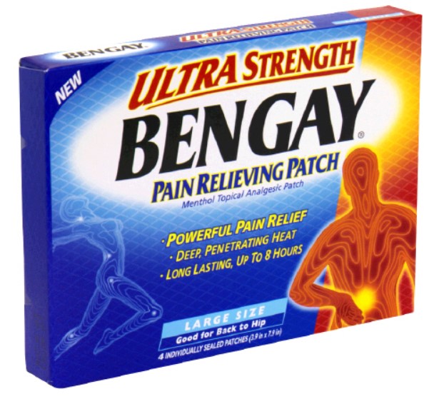 Bengay Ultra Strength Pain Relieving Patch - Large (4 Patch)