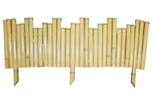 Vigoro Natural Pipe Organ 8 in. Bamboo Garden Fence