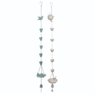 Metal Fancy Bird Rain Chain