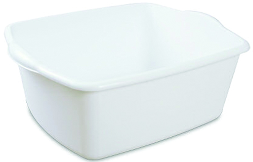 STERILITE DISHPAN 18QT WHITE